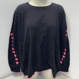 Lisa Todd Women’s “Love Notes” Cotton & Cashmere Pullover Sweater